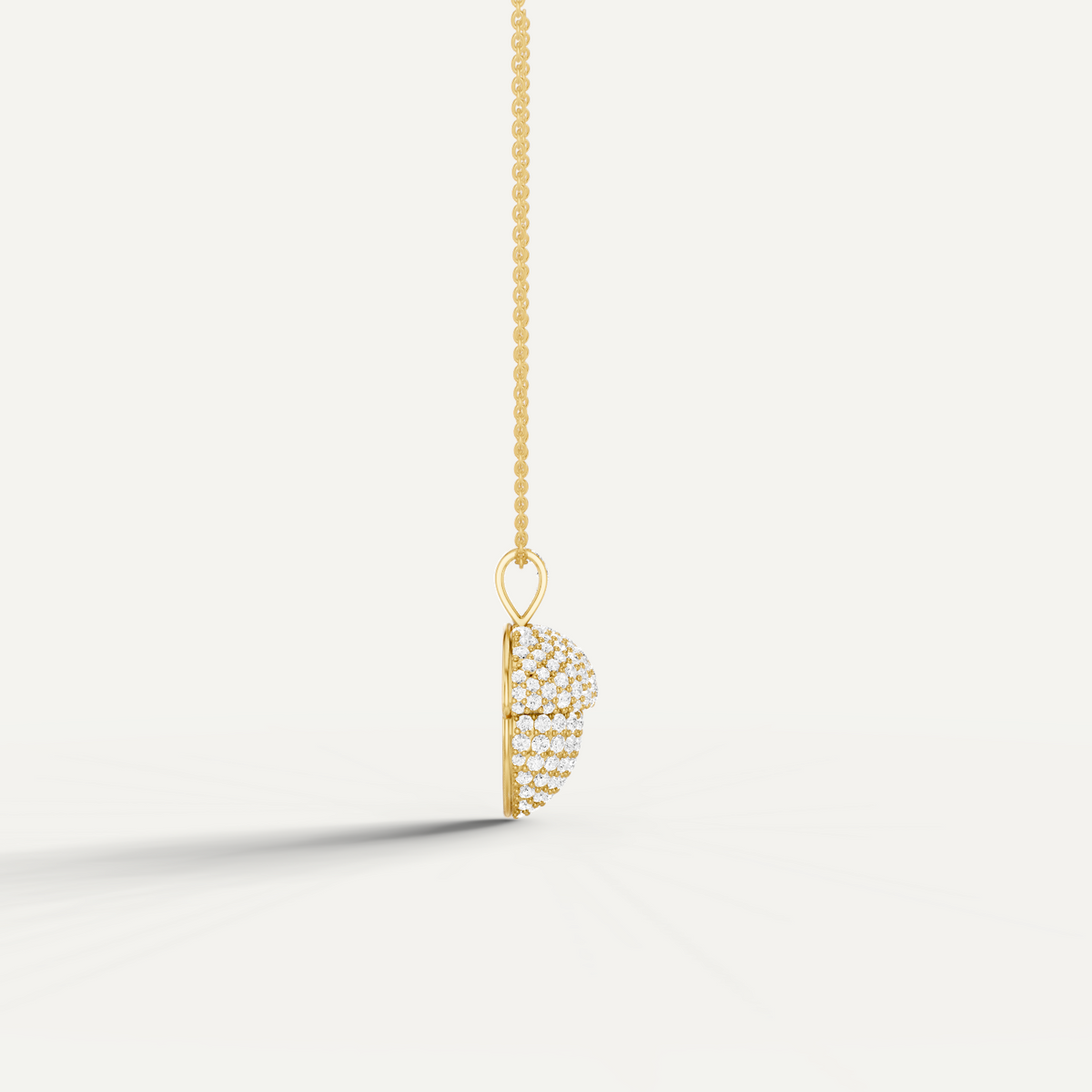 Oaklore, Acorn Pendant in 14K Yellow Gold