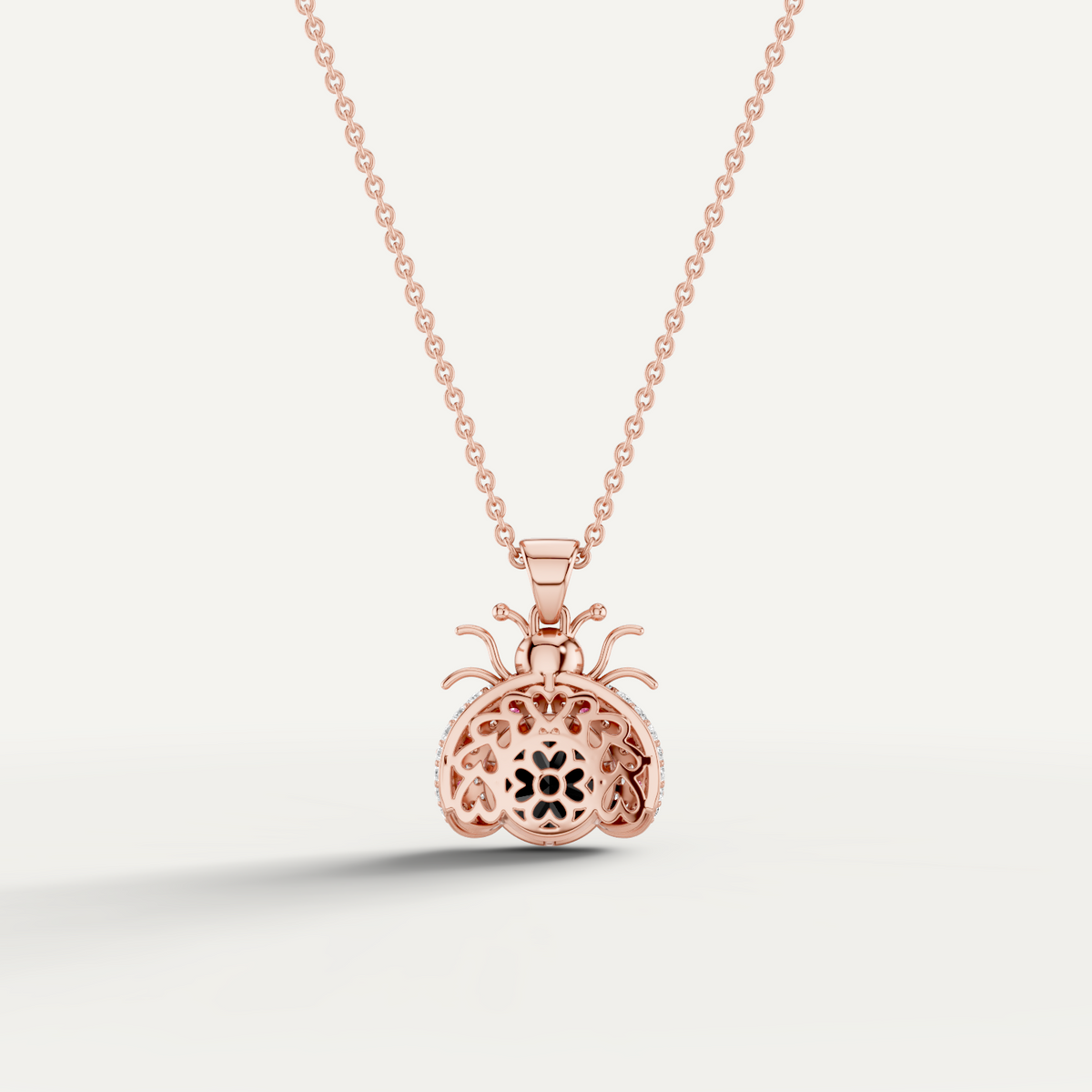 Miss Bug, Bug Pendant in 18K Rose Gold
