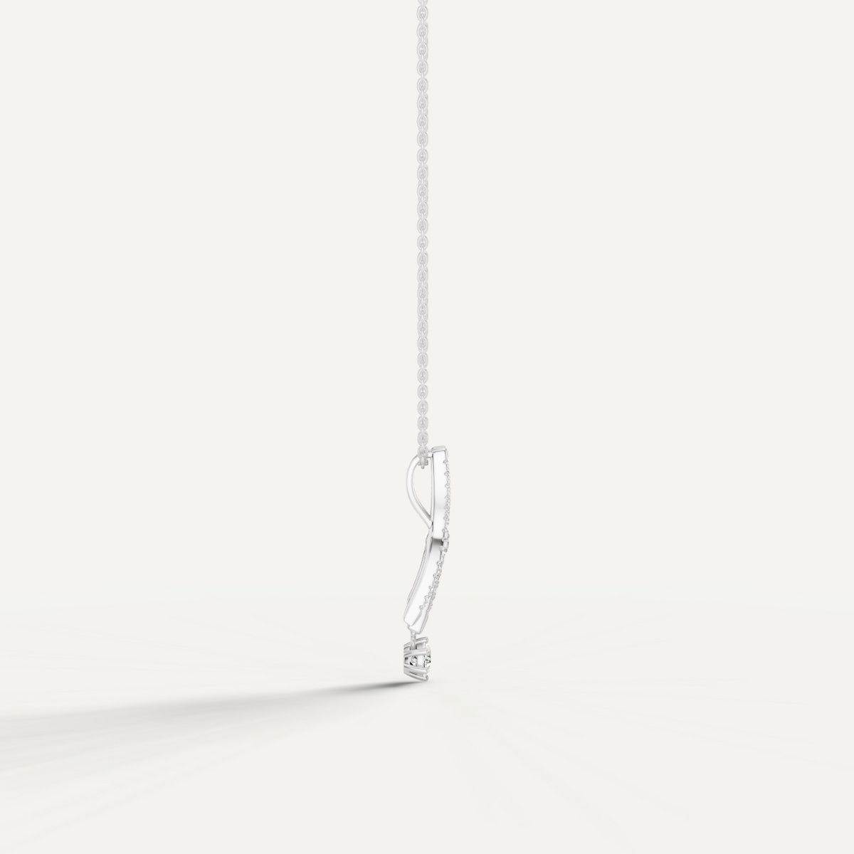 Lightfoot, Rabbit’s Foot Pendant in 18K White Gold