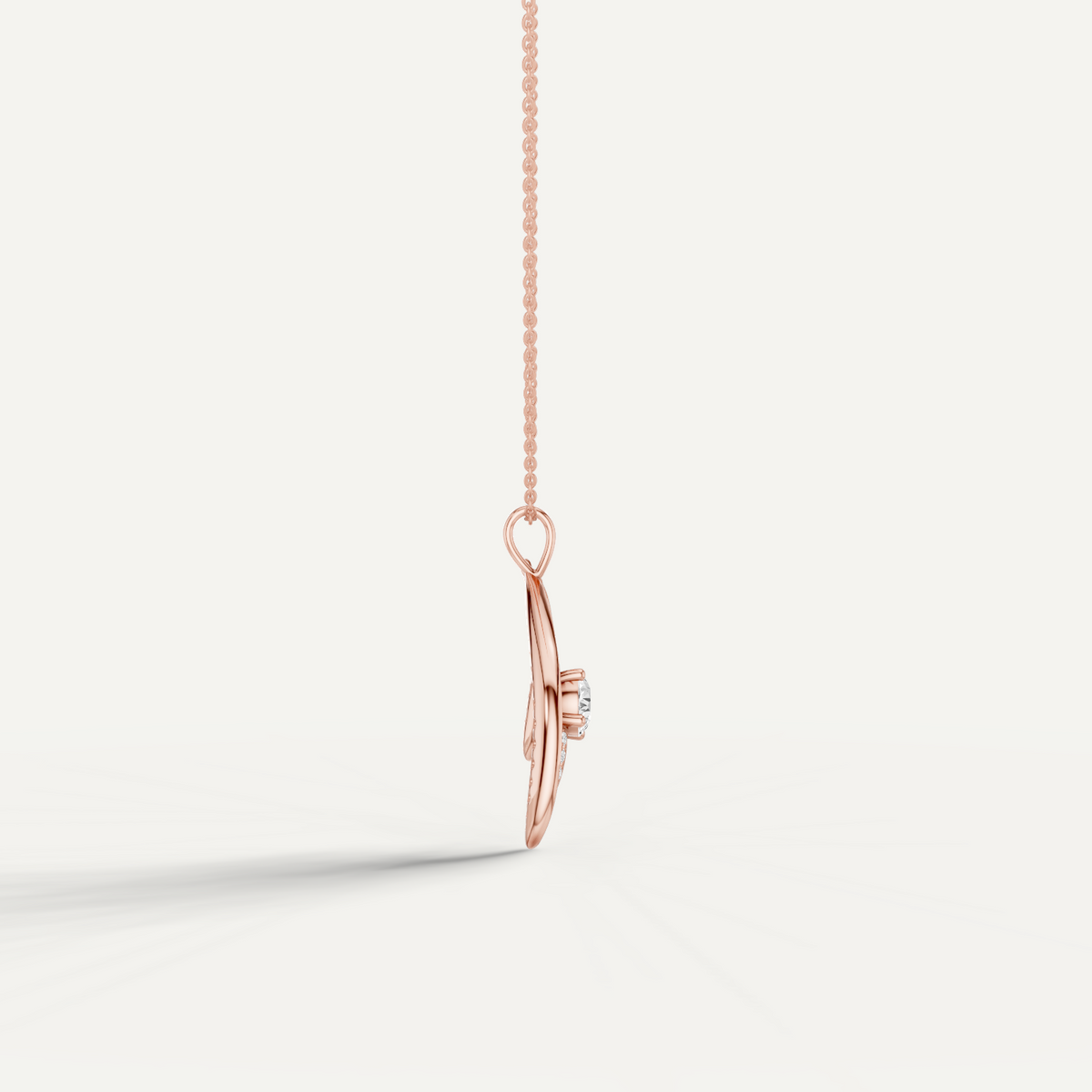 Pawluck, Rabbit’s Foot Pendant in 18K Rose Gold