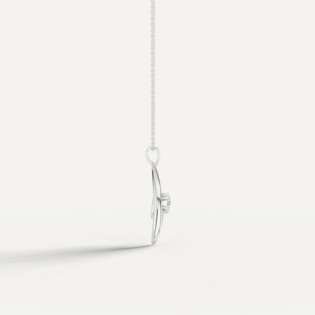 Pawluck, Rabbit’s Foot Pendant in 18K White Gold