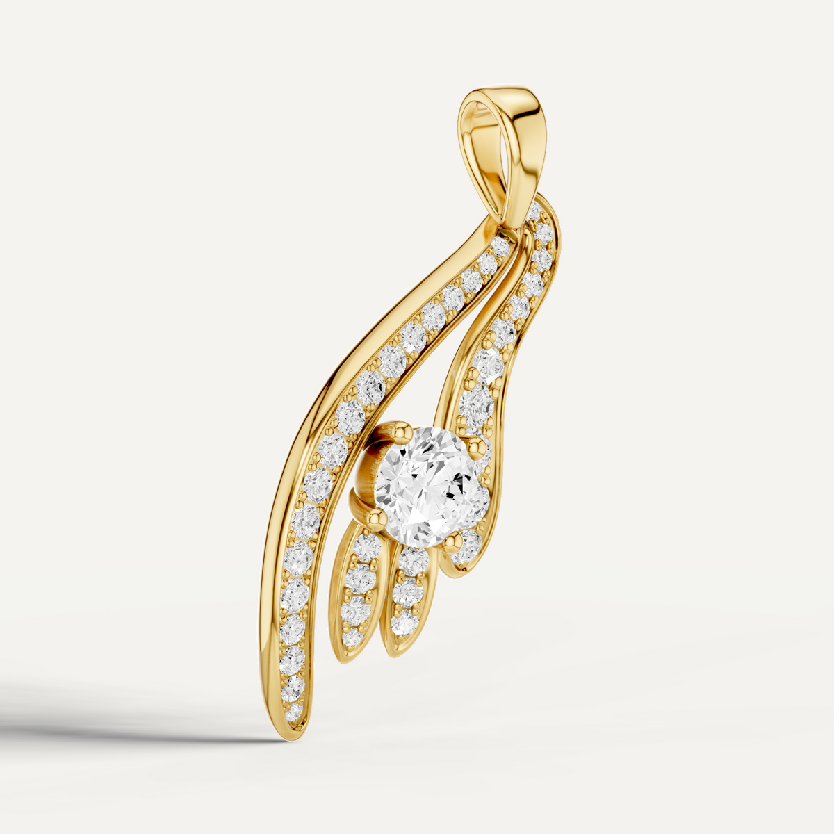 Pawluck, Rabbit’s Foot Pendant in 18K Yellow Gold