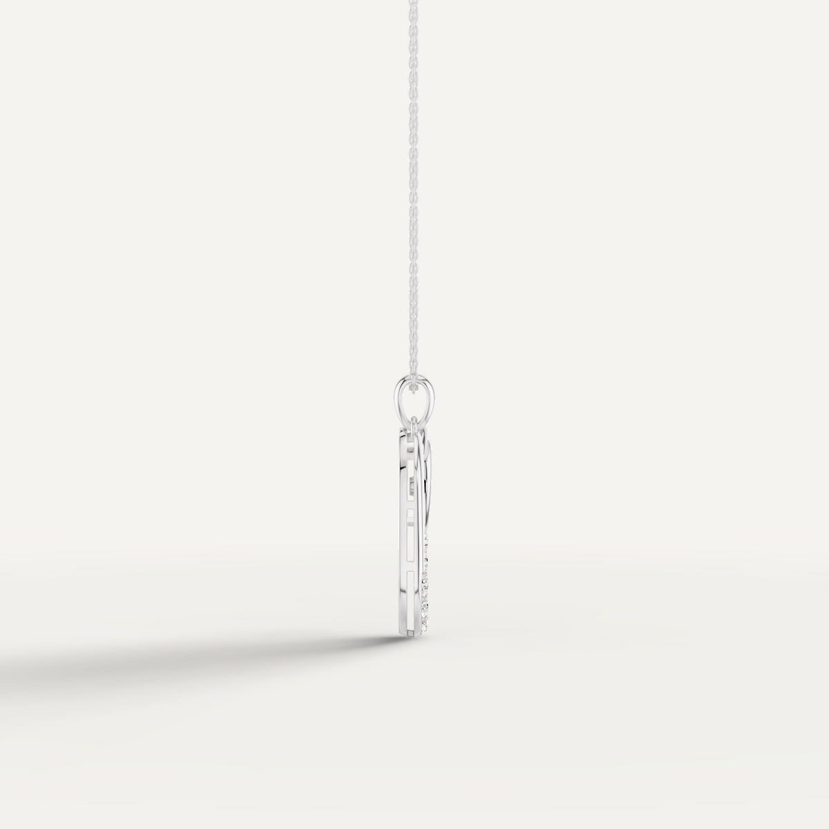 Elli, Elephant Pendant in 14K White Gold