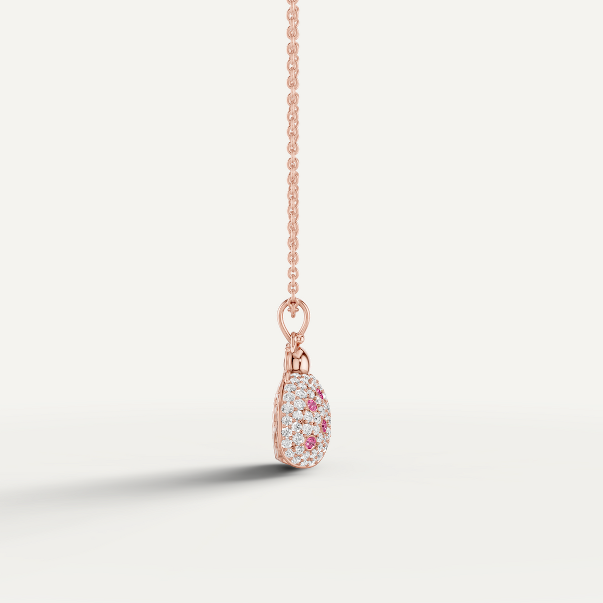 Miss Bug, Bug Pendant in 14K Rose Gold