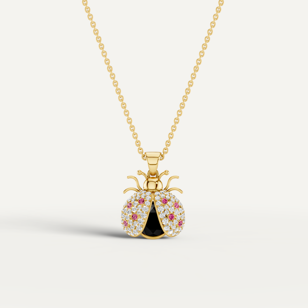 Miss Bug, Bug Pendant in 18K Yellow Gold