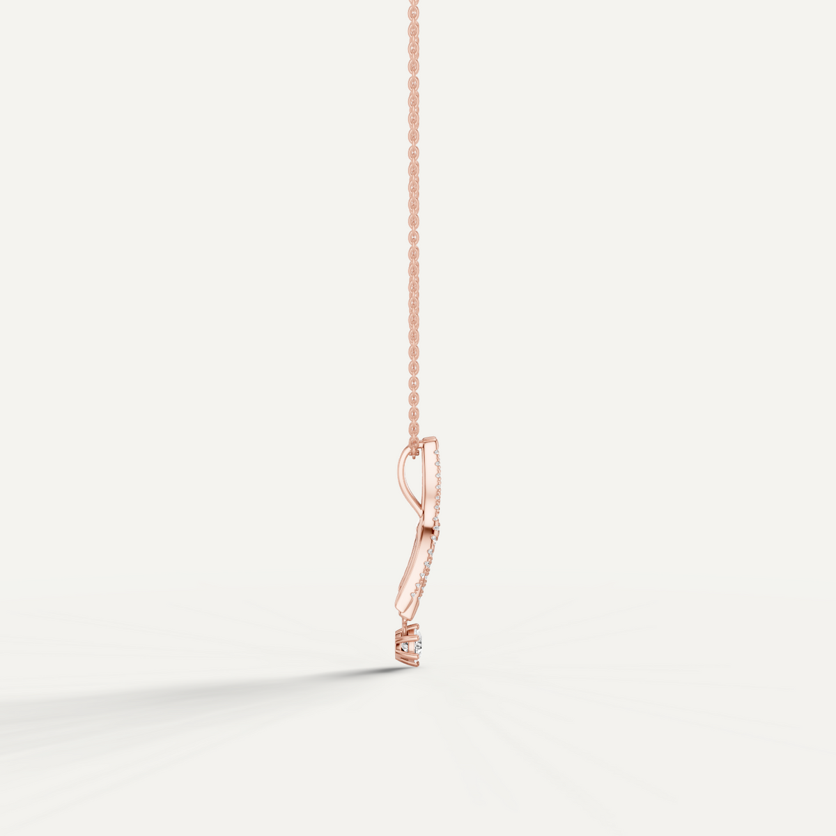 Lightfoot, Rabbit’s Foot Pendant in 18K Rose Gold