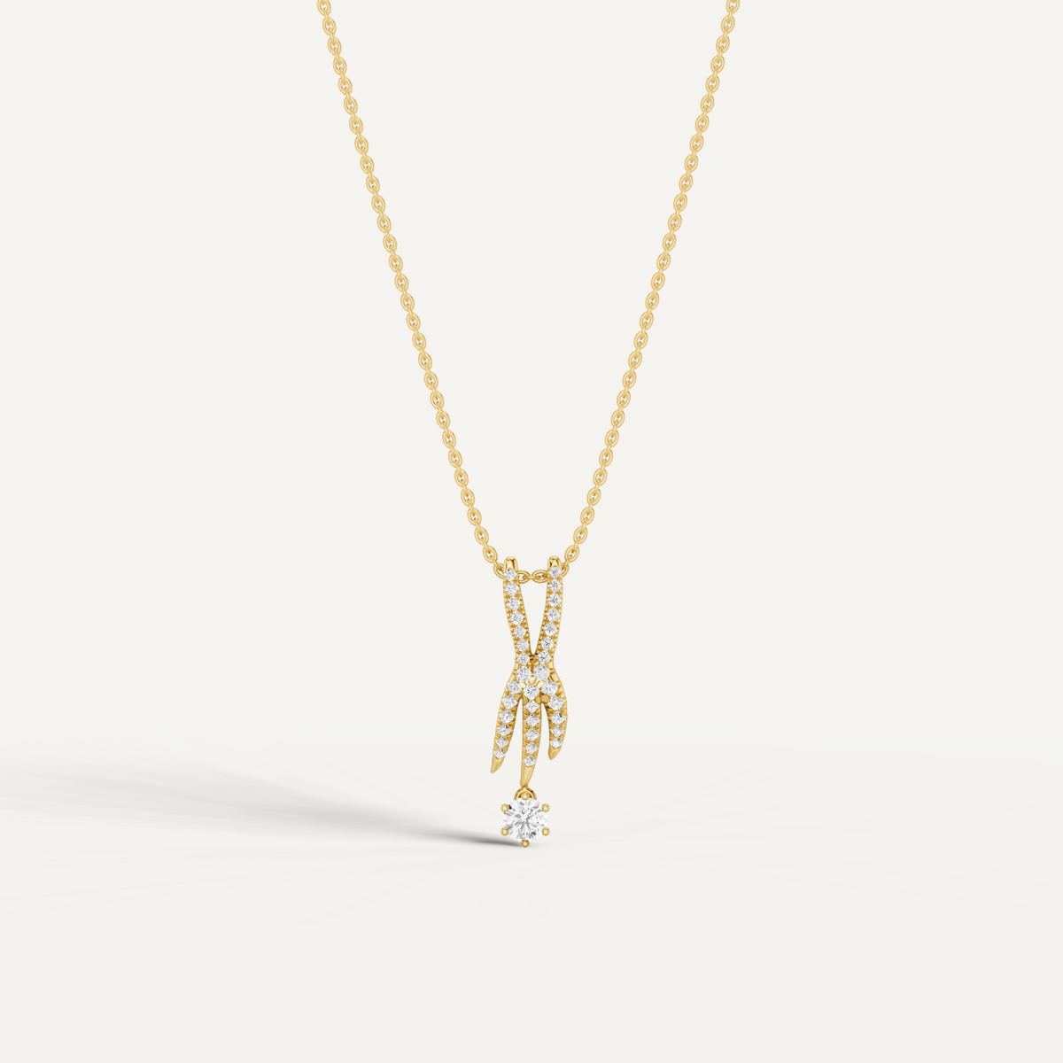 Lightfoot, Rabbit’s Foot Pendant in 18K Yellow Gold