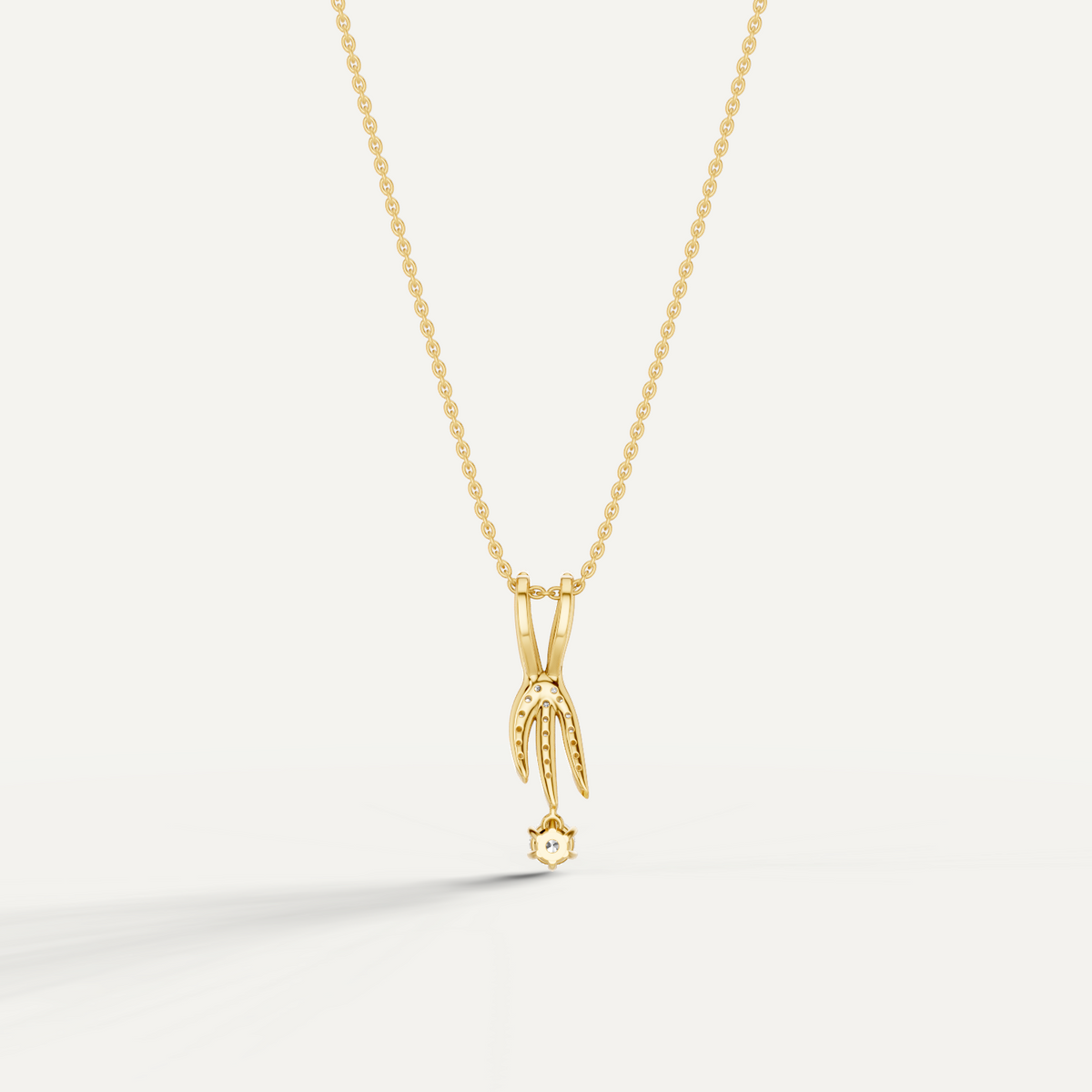 Lightfoot, Rabbit’s Foot Pendant in 18K Yellow Gold
