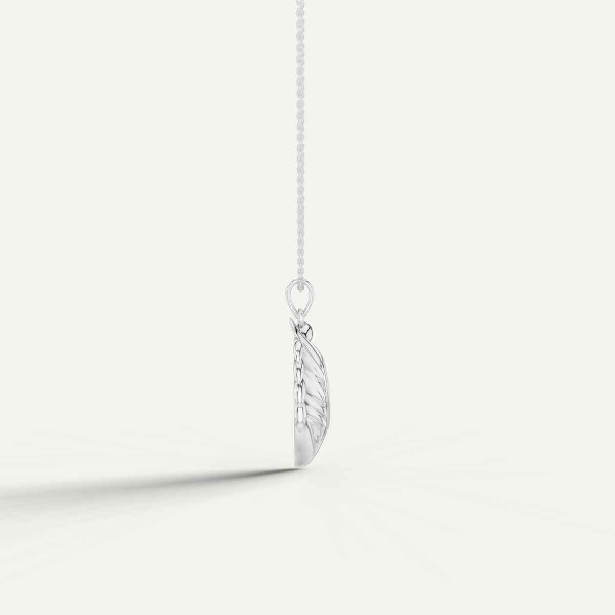 Scarabyne, Scarab Pendant in 18K White Gold
