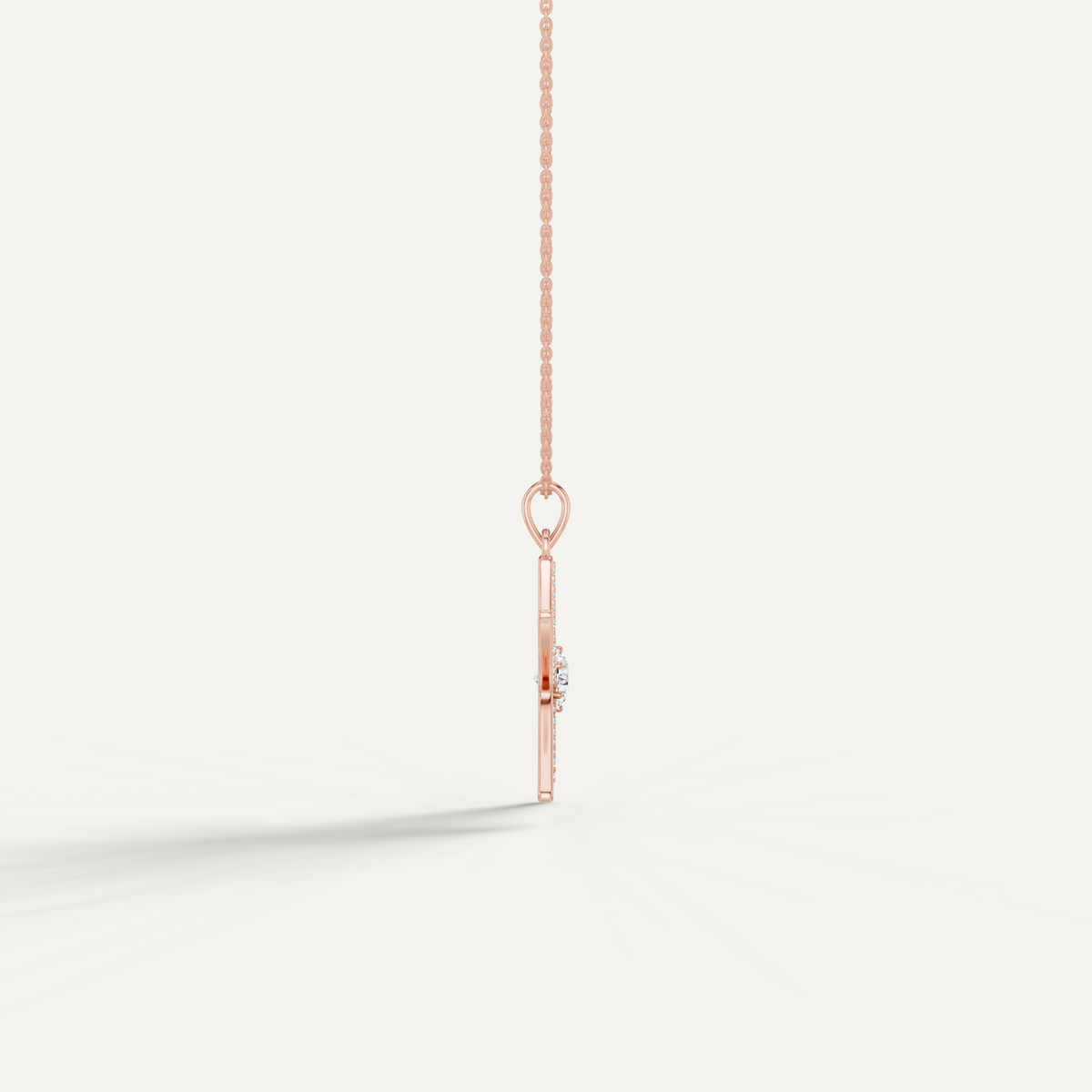 Seastar, Starfish Pendant in 18K Rose Gold