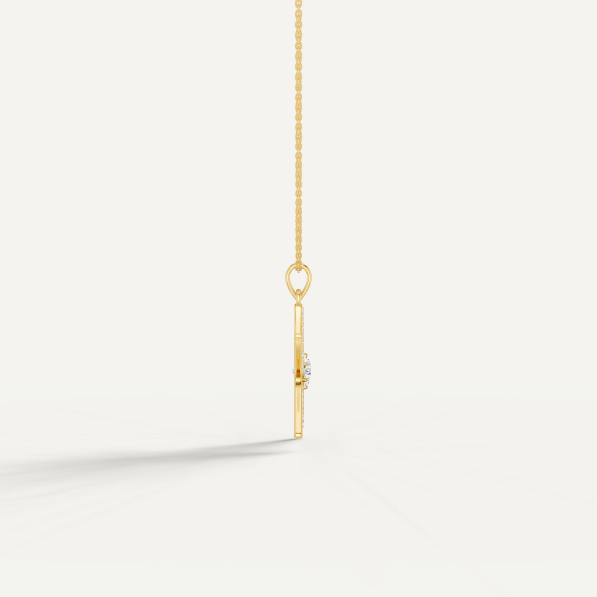 Seastar, Starfish Pendant in 14K Yellow Gold
