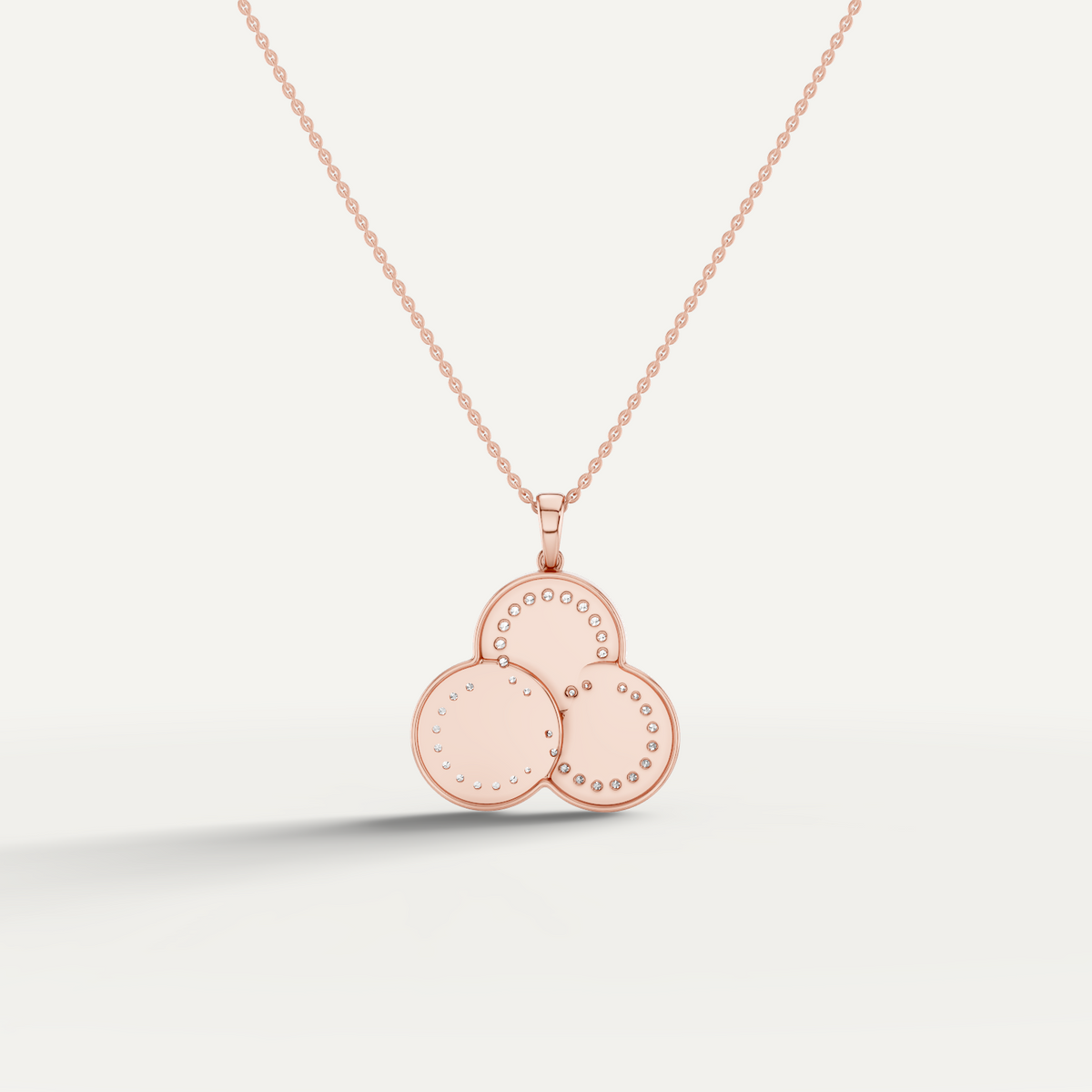 Chiclove, Feng Shui Pendant in 14K Rose Gold