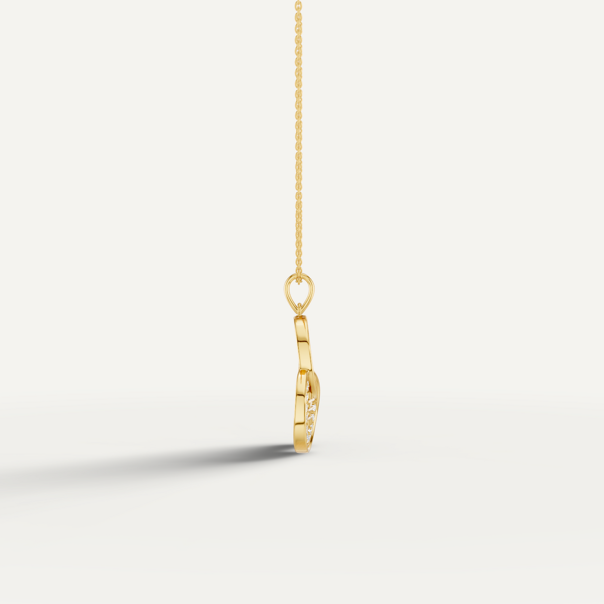 Chiclove, Feng Shui Pendant in 14K Yellow Gold