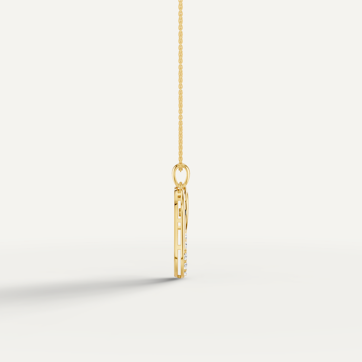 Elli, Elephant Pendant in 14K Yellow Gold
